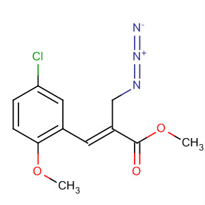 889855-39-4  2-Propenoic acid, 2-(azidomethyl)-3-(5-chloro-2-methoxyphenyl)-,methyl ester, (2E)-