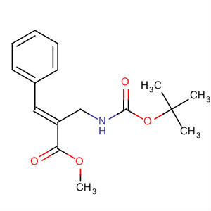 889855-43-0  2-Propenoic acid,2-[[[(1,1-dimethylethoxy)carbonyl]amino]methyl]-3-phenyl-, methyl ester,(2E)-