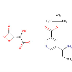 889856-79-5  3-Pyridinecarboxylic acid, 5-[(1R)-1-aminopropyl]-, 1,1-dimethylethylester, (2S,3S)-2,3-dihydroxybutanedioate