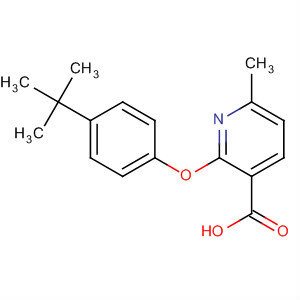 889879-70-3  3-Pyridinecarboxylic acid, 2-[4-(1,1-dimethylethyl)phenoxy]-6-methyl-