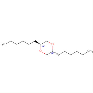 89000-63-5  1,4-Dioxane, 2,5-dihexyl-, trans-