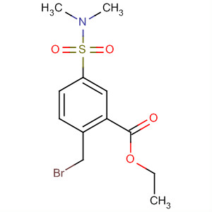 89001-60-5  Benzoic acid, 2-(bromomethyl)-5-[(dimethylamino)sulfonyl]-, ethyl ester
