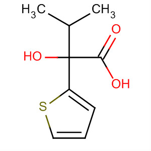 89008-58-2  2-Thiopheneacetic acid, a-hydroxy-a-(1-methylethyl)-