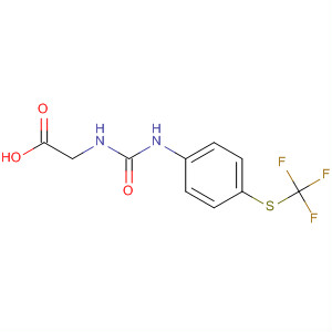 89020-95-1  Glycine, N-[[[4-[(trifluoromethyl)thio]phenyl]amino]carbonyl]-