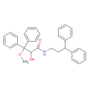 89028-01-3  Benzenepropanamide,N-(3,3-diphenylpropyl)-2-hydroxy-3-methoxy-b-phenyl-