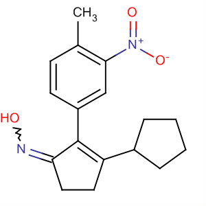 890303-77-2  2-Cyclopenten-1-one, 3-cyclopentyl-2-(4-methyl-3-nitrophenyl)-, oxime