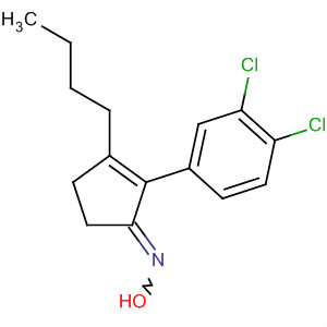 890304-10-6  2-Cyclopenten-1-one, 3-butyl-2-(3,4-dichlorophenyl)-, oxime