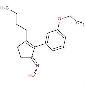 890304-14-0  2-Cyclopenten-1-one, 3-butyl-2-(3-ethoxyphenyl)-, oxime