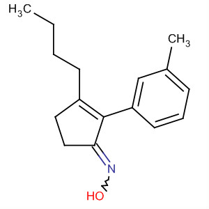 890304-27-5  2-Cyclopenten-1-one, 3-butyl-2-(3-methylphenyl)-, oxime