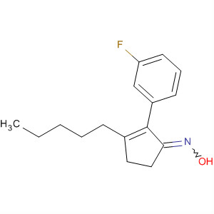 890304-39-9  2-Cyclopenten-1-one, 2-(3-fluorophenyl)-3-pentyl-, oxime