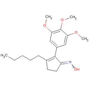 890304-44-6  2-Cyclopenten-1-one, 3-pentyl-2-(3,4,5-trimethoxyphenyl)-, oxime