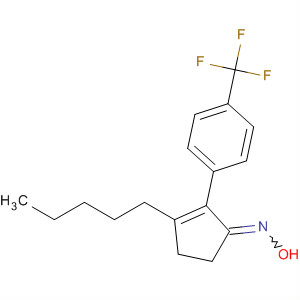 890304-46-8  2-Cyclopenten-1-one, 3-pentyl-2-[4-(trifluoromethyl)phenyl]-, oxime