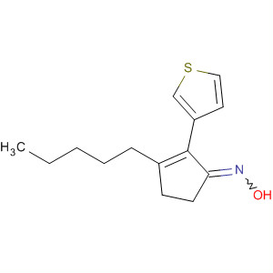 890304-49-1  2-Cyclopenten-1-one, 3-pentyl-2-(3-thienyl)-, oxime