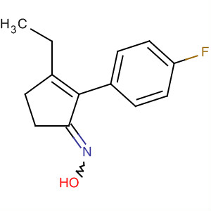 890304-53-7  2-Cyclopenten-1-one, 3-ethyl-2-(4-fluorophenyl)-, oxime
