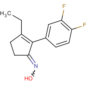 890304-54-8  2-Cyclopenten-1-one, 2-(3,4-difluorophenyl)-3-ethyl-, oxime