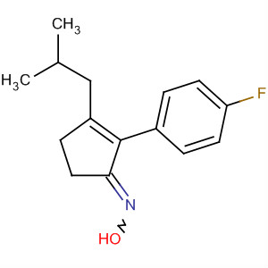 890304-57-1  2-Cyclopenten-1-one, 2-(4-fluorophenyl)-3-(2-methylpropyl)-, oxime