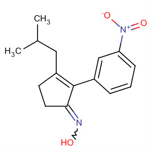 890304-60-6  2-Cyclopenten-1-one, 3-(2-methylpropyl)-2-(3-nitrophenyl)-, oxime