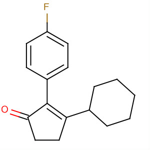 890304-68-4  2-Cyclopenten-1-one, 3-cyclohexyl-2-(4-fluorophenyl)-