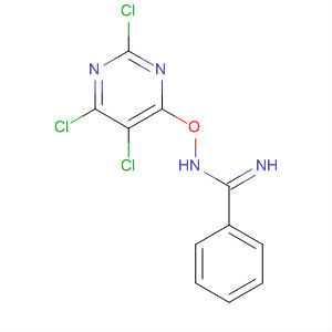 88660-72-4  Benzenecarboximidamide, N-[(2,5,6-trichloro-4-pyrimidinyl)oxy]-