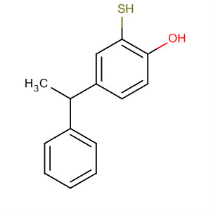 88661-36-3  Phenol, 2-mercapto-4-(1-phenylethyl)-