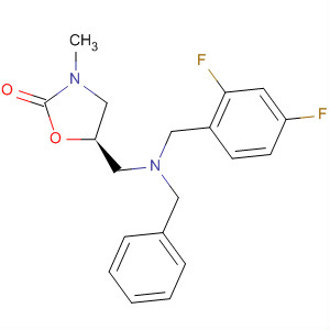 886610-69-1  2-Oxazolidinone,5-[[[(2,4-difluorophenyl)methyl](phenylmethyl)amino]methyl]-3-methyl-,(5R)-