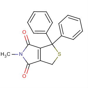 88692-05-1  1H-Thieno[3,4-c]pyrrole-4,6(3H,5H)-dione,dihydro-5-methyl-1,1-diphenyl-