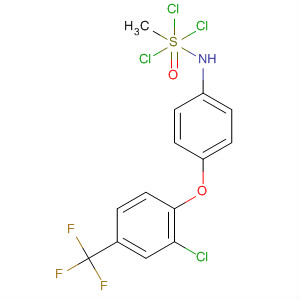 88693-54-3  Methanesulfenamide,1,1,1-trichloro-N-[4-[2-chloro-4-(trifluoromethyl)phenoxy]phenyl]-