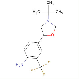 88698-44-6  Benzenamine,4-[3-(1,1-dimethylethyl)-5-oxazolidinyl]-2-(trifluoromethyl)-