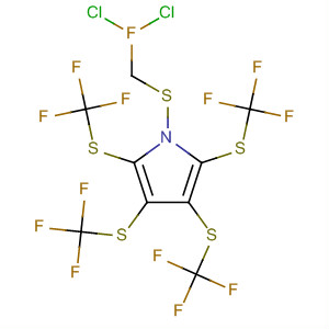 88707-48-6  1H-Pyrrole,1-[(dichlorofluoromethyl)thio]-2,3,4,5-tetrakis[(trifluoromethyl)thio]-