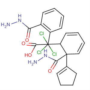 887122-55-6  Acetic acid, trichloro-, 1-(1-cyclopenten-1-yl)-2,2-diphenylhydrazide