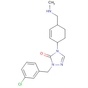 887139-64-2  3H-1,2,4-Triazol-3-one,2-[(3-chlorophenyl)methyl]-2,4-dihydro-4-[4-[(methylamino)methyl]phenyl]-