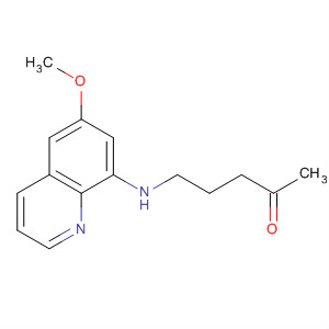 88714-71-0  2-Pentanone, 5-[(6-methoxy-8-quinolinyl)amino]-