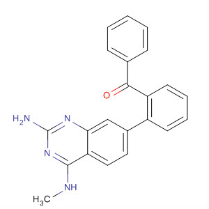 887234-66-4  Methanone, [2-[2-amino-4-(methylamino)-7-quinazolinyl]phenyl]phenyl-