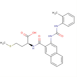 887237-17-4  L-Methionine,N-[[3-[[[(2-methylphenyl)amino]carbonyl]amino]-2-naphthalenyl]carbonyl]-