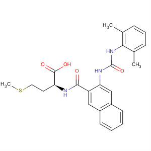 887237-29-8  L-Methionine,N-[[3-[[[(2,6-dimethylphenyl)amino]carbonyl]amino]-2-naphthalenyl]carbonyl]-