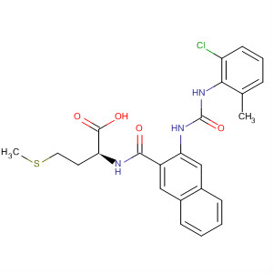 887237-49-2  L-Methionine,N-[[3-[[[(2-chloro-6-methylphenyl)amino]carbonyl]amino]-2-naphthalenyl]carbonyl]-