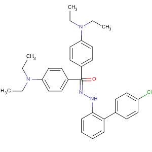 88738-65-2  Methanone, bis[4-(diethylamino)phenyl]-,(4-chlorophenyl)phenylhydrazone