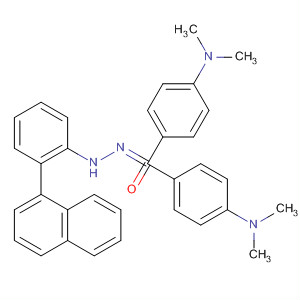 88738-69-6  Methanone, bis[4-(dimethylamino)phenyl]-,1-naphthalenylphenylhydrazone