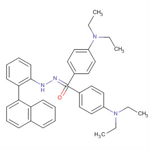 88738-71-0  Methanone, bis[4-(diethylamino)phenyl]-,1-naphthalenylphenylhydrazone