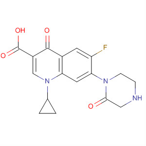 887407-22-9  3-Quinolinecarboxylic acid,1-cyclopropyl-6-fluoro-1,4-dihydro-4-oxo-7-(2-oxo-1-piperazinyl)-