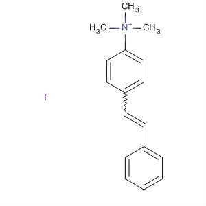 88741-09-7  Benzenaminium, N,N,N-trimethyl-4-(2-phenylethenyl)-, iodide