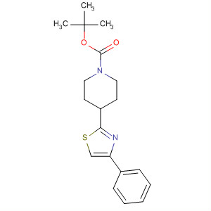 887624-95-5  1-Piperidinecarboxylic acid, 4-(4-phenyl-2-thiazolyl)-, 1,1-dimethylethylester
