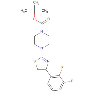 887625-56-1  1-Piperazinecarboxylic acid, 4-[4-(2,3-difluorophenyl)-2-thiazolyl]-,1,1-dimethylethyl ester