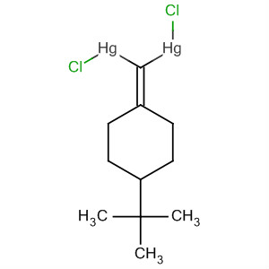 88766-94-3  Mercury,chloro[(chloromercurio)[4-(1,1-dimethylethyl)cyclohexylidene]methyl]-