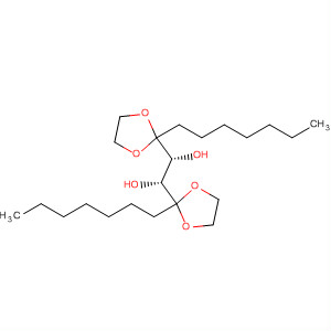 887915-44-8  1,2-Ethanediol, 1,2-bis(2-heptyl-1,3-dioxolan-2-yl)-, (1R,2R)-
