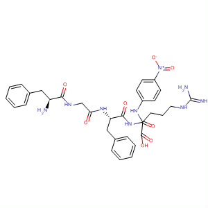 88793-98-0  L-Argininamide, D-phenylalanylglycyl-L-phenylalanyl-N-(4-nitrophenyl)-