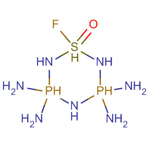 88794-15-4  1l4-1,2,4,6,3,5-Thiatriazadiphosphorine,3,3,5,5-tetraamino-1-fluoro-3,3,5,5-tetrahydro-, 1-oxide