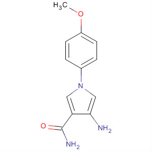 88796-37-6  1H-Pyrrole-3-carboxamide, 4-amino-1-(4-methoxyphenyl)-