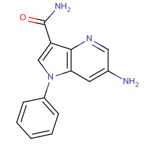 88796-49-0  1H-Pyrrolo[3,2-b]pyridine-3-carboxamide, 6-amino-1-phenyl-