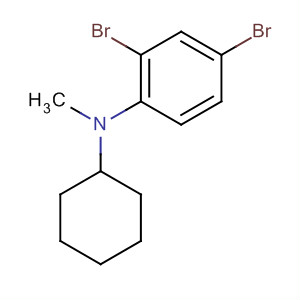 88799-22-8  Benzenamine, 2,4-dibromo-N-cyclohexyl-N-methyl-